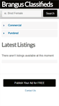 Mobile Screenshot of classified.gobrangus.com
